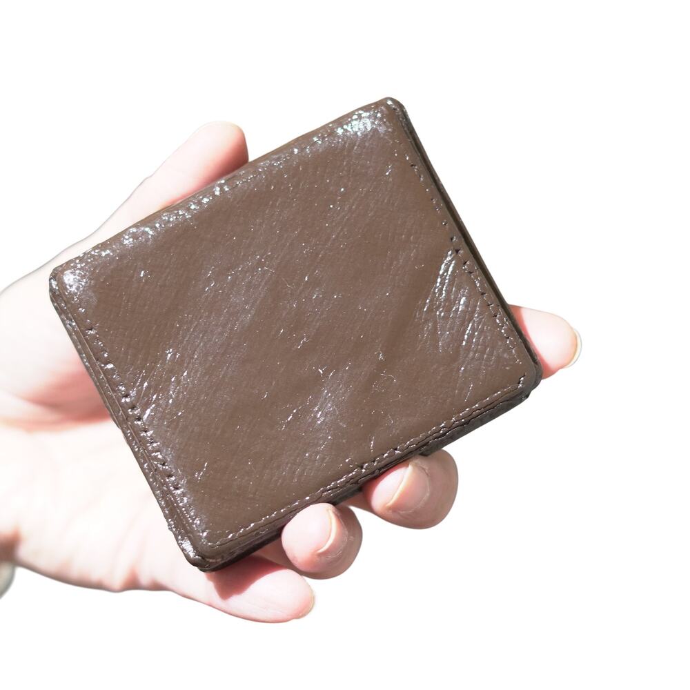 Louis Vuitton Taiga Leather Porte Monnaie Coin Purse Restored Father’s Gift - Picture 3 of 8